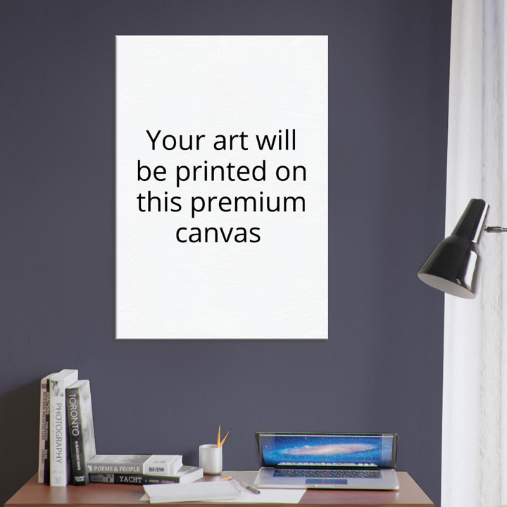 Custom Art on Premium Canvas - Portrait